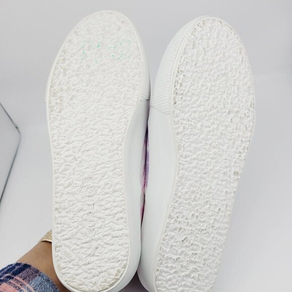 Superga 2306 Platform Slip On Sneakers Pink Purple Tie Dye Sz 8.5 NEW NO BOX - Picture 4 of 10
